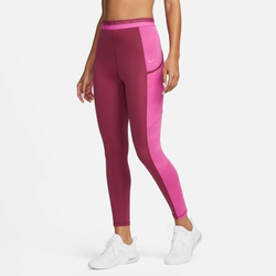 Nike Nike Pro High-Waisted 7/8 Womens Leggings, Rosewood/Fuchsia/Pinksicle, (20485586-c539194)