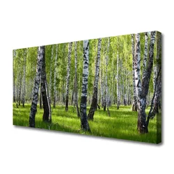 tulup.si Slika na platnu Gozdna drevesa narava 140x70 cm