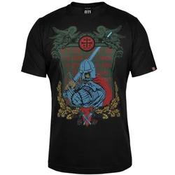 011Shop Muška majica kratkih rukava Gazimestan, Crna