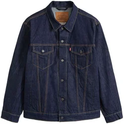 LEVIS ® Prehodna jakna Relaxed Trucker Jacket temno modra