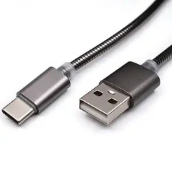 USB metalni kabl na Tip C 1m CAB-K010 Grey