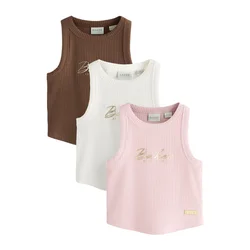 Baker by Ted Baker Top  kremna / čokolada / zlata / roza