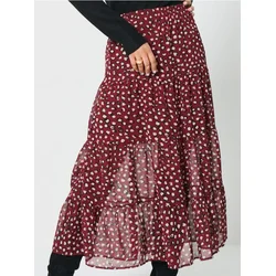 Sinsay - Suknja - burgundy