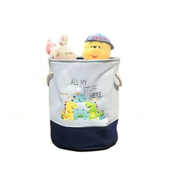 Kinder home sklopiva dečija korpa za igračke ili odeću plava ( GH-KK04 )