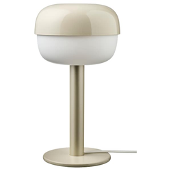 BLASVERK Stona lampa, bež, 36 cm
