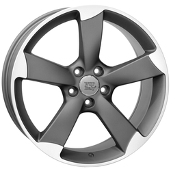 WSP ITALY alu platišče za AUDI 567 Gunmetal Pol. 18x7.5 5x112