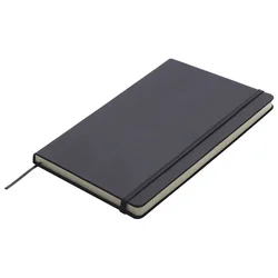 NOTES 13X21CM ČISTI 96L S GUMICOM EASY 312103 CRNI