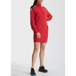 Ermanno Firenze Ženska haljina D39ETMG16PAT-MF817, Crvena