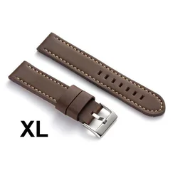 Kožni kaiš Diloy XL 20mm DIL384EL.2 Tamno braon boja