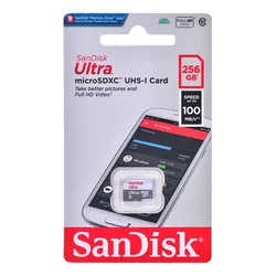 SanDisk SDXC 256GB ULTRA Micro SD 100MB/s