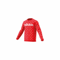 adidas moški pulover M Adidas Print Sweatshirt Rdeča