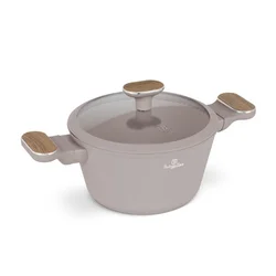 Berlinger Haus Šerpa sa poklopcem Taupe Nordic Collection BH-8338, 20cm, Smeđa
