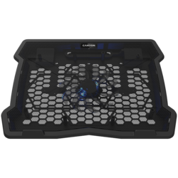 NS02CANYON cooler NS02 1Fan 2USB LED Black