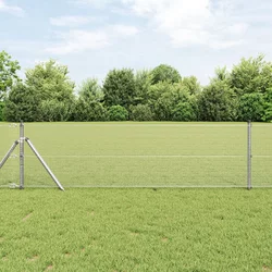 Zavarena žičana ograda za fiksaciju 100 x 0,8 m Pocinčani čelik