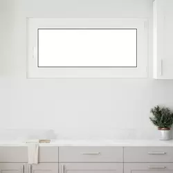 Prozor za podrum RISOR 120 x 60 cm PVC i staklo Bijela