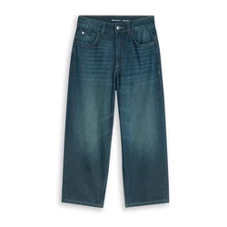 TOM TAILOR Kavbojke temno modra/pastelno zelena
