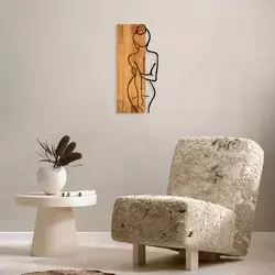 Wallity Zidna dekoracija MA-294, 27x58cm, Hrast