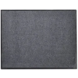 Vidaxl Predpražnik siv 90 x 60 cm PVC