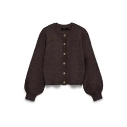 Vero Moda Tall Pletena jopa VMHAZEL temno rjava