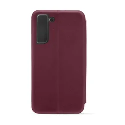 Maska za telefon ROYAL FLIP COVER za Samsung S21 FE, Bordo