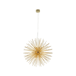 Markslöjd 107752 - Luster na sajli SOLEIL 12xE14/20W/260V roze zlato