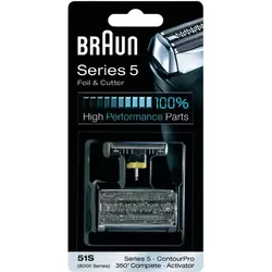 BRAUN brivske folije in britvice Braun 8000/51S, serije 5, kombinirano pakiranje