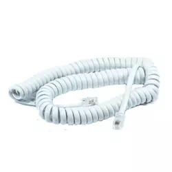 KETTZ spiralni telefonski kabl 3m (Beli)