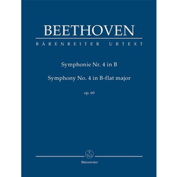 BEETHOVEN:SYMPHONY N0.4 OP.60 ,STUDY SCORE