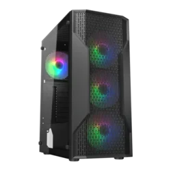 Zeus Gaming računar, R9 3900, DDR4, 16GB, M.2, 1TB, RTX3060Ti, 8GB, Crni