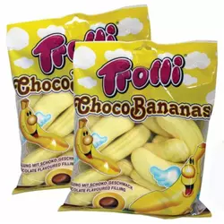 BOM.GUMENE TROLLI CHOCO BANANAS 150G