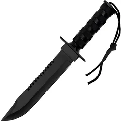 Outdoorovski nož PS - 40838 - Crna KP40838