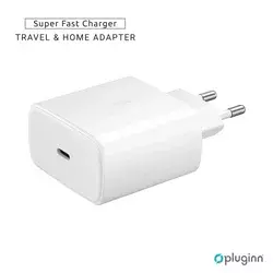 Kućni Punjač Pluginn AJ-45 KP45W PD Fast 45W za Samsung beli CE