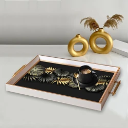 Aberto Design Poslužavnik TPB9763 50 x 29 x 3.5 cm, Šareni