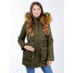 Womens parka GLANO - green