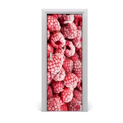 tulup.si Samolepilni tapete na vratih Maline 75x205 cm