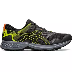 ASICS Tenisice za trčanje Gel Sonoma 5, grafit siva / limeta / narančasta