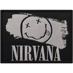 Nirvana Happy Face Paint Iron-On Patch
