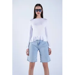 Trend Alacati Stili Ženska bluza Alc-X15156, Bela