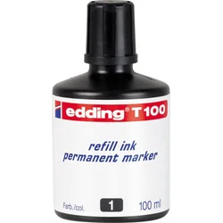Edding permanent mastilo T-100, 100ml crna ( 08MM10B )