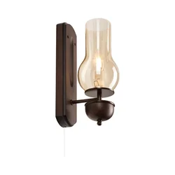 Brilagi - LED zidno svetlo COTTAGE 1xE14/40W/230V buk/braon