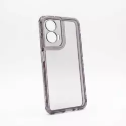 Maska Color Transparent za Motorola Moto G35 crna