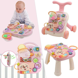 Kikka Boo Guralica za bebe PLAY & GROW 2u1 Pink