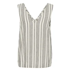 Kaffe Top Milia ecru/pastelno zelena