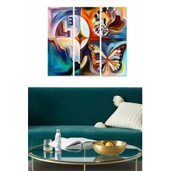 Set slika Wallity MDF1327589420, 3 dijela