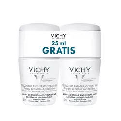 VICHY DEO ROLL-ON 48H BIJELI DUO 2X50ML