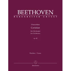 BEETHOVEN:OUVERTURE CORIOLAN OP.62 FULL SCORE