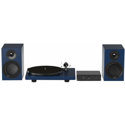 Pro-Ject Colourful Audio System E Satin Steel Blue Gramofonski komplet