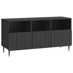 TV ormar s ladicama Crna 102 x 34,5 x 50 cm Konstruirano drvo