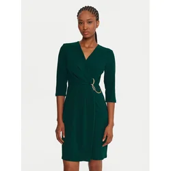 Rinascimento Cocktail obleka CFC0020071002 Zelena Regular Fit