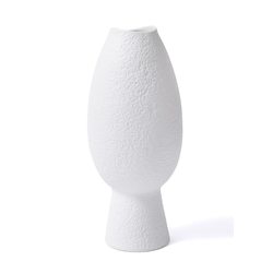 Hanah home Vaza LCA0019, 20x20x45 cm, Bela